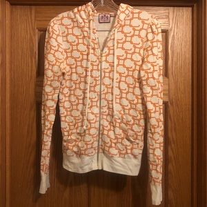 Retro Juicy Couture zip sweatshirt